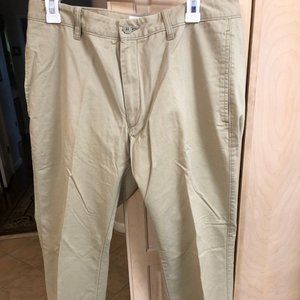 Gap Flat Front Men's Tan Pant 32x32